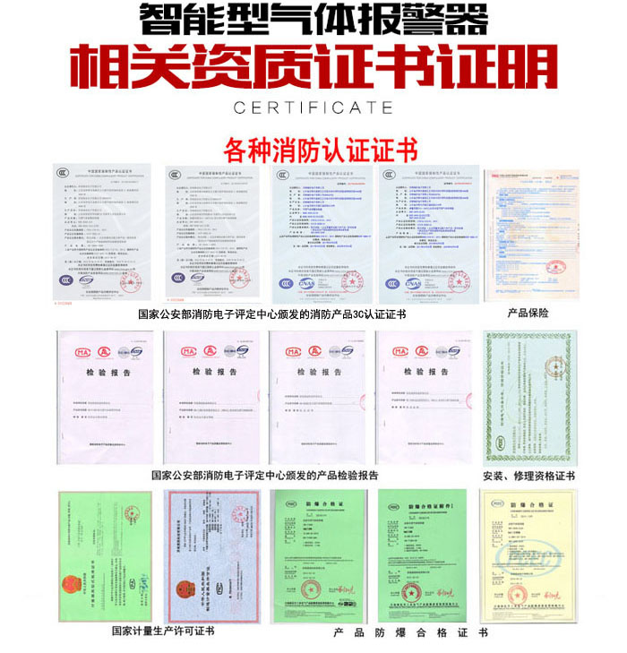 天然氣報警器防爆認證
